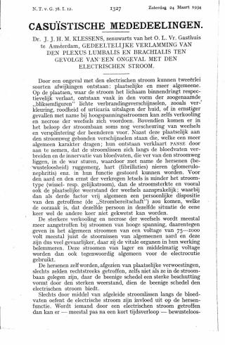 Eerste pagina van het artikel zoals het is gepubliceerd in het tijdschrift