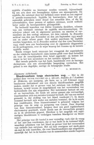 Eerste pagina van het artikel zoals het is gepubliceerd in het tijdschrift