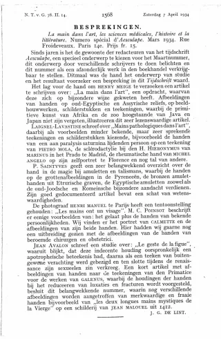 Eerste pagina van het artikel zoals het is gepubliceerd in het tijdschrift