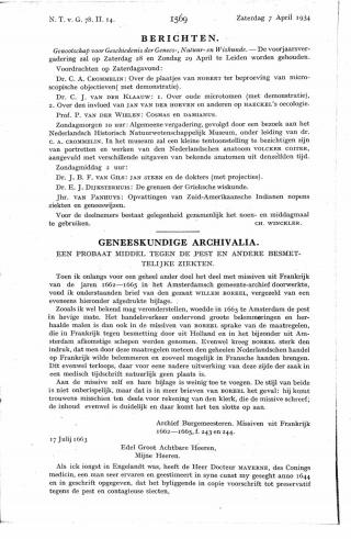 Eerste pagina van het artikel zoals het is gepubliceerd in het tijdschrift