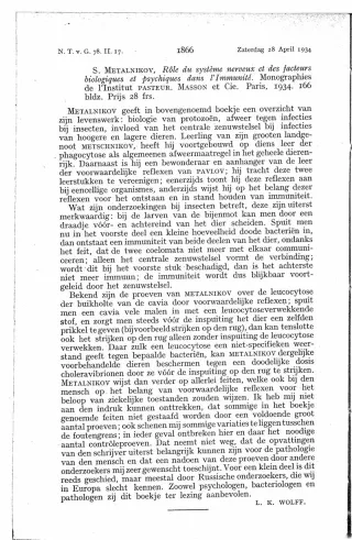 Eerste pagina van het artikel zoals het is gepubliceerd in het tijdschrift