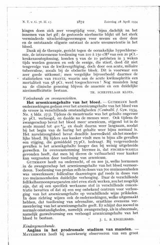 Eerste pagina van het artikel zoals het is gepubliceerd in het tijdschrift