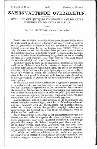 Eerste pagina van het artikel zoals het is gepubliceerd in het tijdschrift