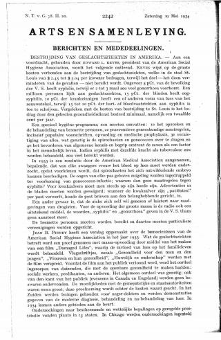 Eerste pagina van het artikel zoals het is gepubliceerd in het tijdschrift