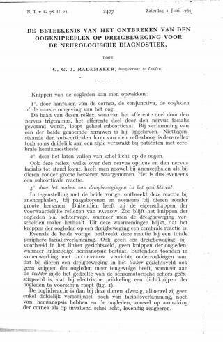 Eerste pagina van het artikel zoals het is gepubliceerd in het tijdschrift