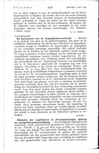 Eerste pagina van het artikel zoals het is gepubliceerd in het tijdschrift