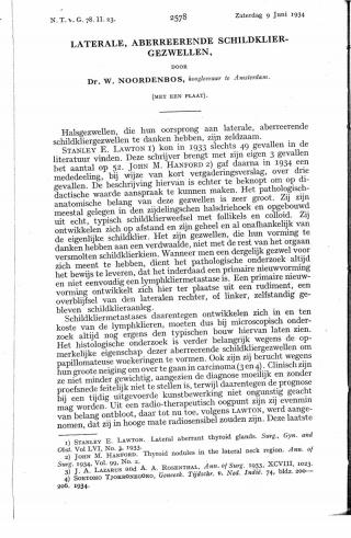 Eerste pagina van het artikel zoals het is gepubliceerd in het tijdschrift