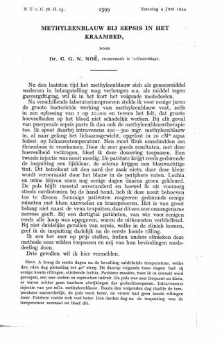 Eerste pagina van het artikel zoals het is gepubliceerd in het tijdschrift