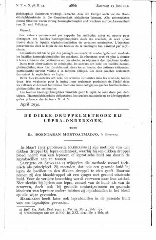 Eerste pagina van het artikel zoals het is gepubliceerd in het tijdschrift