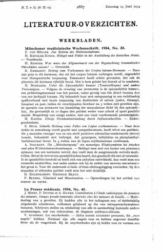 Eerste pagina van het artikel zoals het is gepubliceerd in het tijdschrift