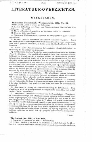 Eerste pagina van het artikel zoals het is gepubliceerd in het tijdschrift