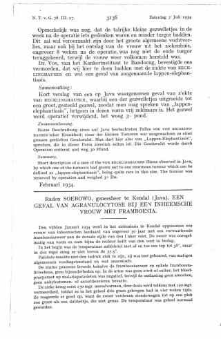 Eerste pagina van het artikel zoals het is gepubliceerd in het tijdschrift