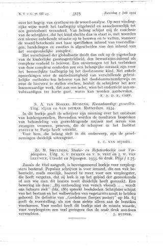 Eerste pagina van het artikel zoals het is gepubliceerd in het tijdschrift