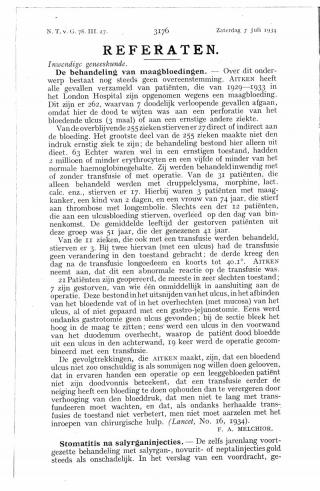 Eerste pagina van het artikel zoals het is gepubliceerd in het tijdschrift