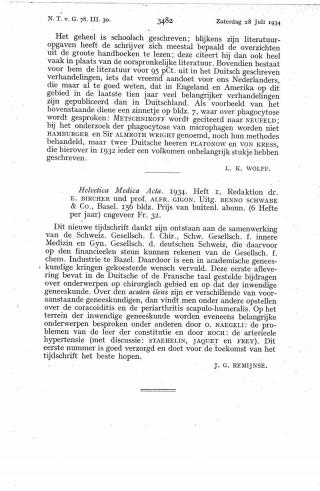 Eerste pagina van het artikel zoals het is gepubliceerd in het tijdschrift