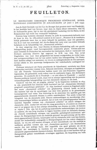 Eerste pagina van het artikel zoals het is gepubliceerd in het tijdschrift