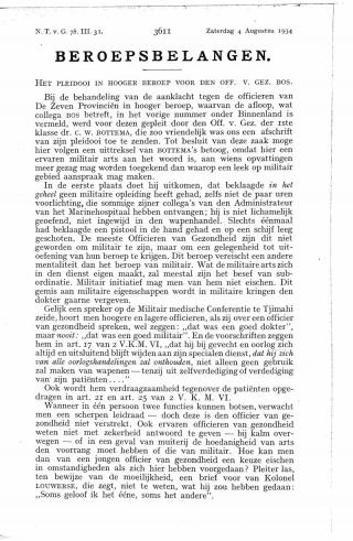 Eerste pagina van het artikel zoals het is gepubliceerd in het tijdschrift