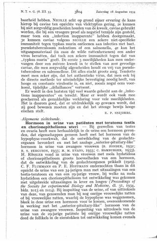 Eerste pagina van het artikel zoals het is gepubliceerd in het tijdschrift