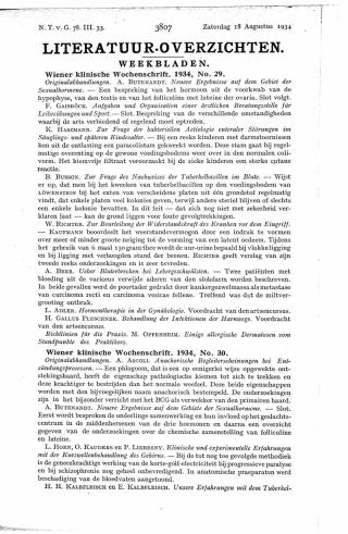 Eerste pagina van het artikel zoals het is gepubliceerd in het tijdschrift