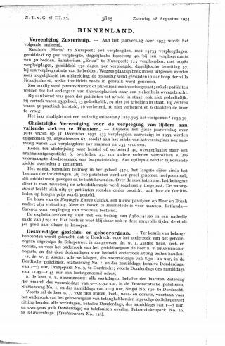 Eerste pagina van het artikel zoals het is gepubliceerd in het tijdschrift