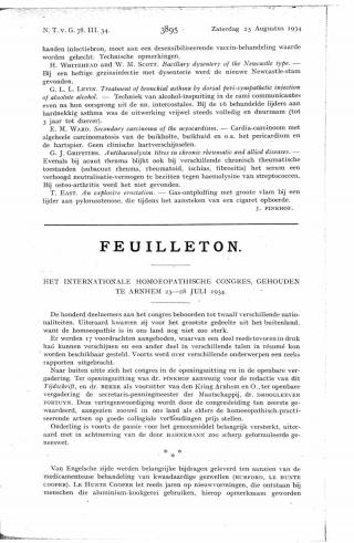 Eerste pagina van het artikel zoals het is gepubliceerd in het tijdschrift