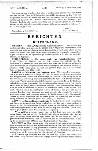 Eerste pagina van het artikel zoals het is gepubliceerd in het tijdschrift