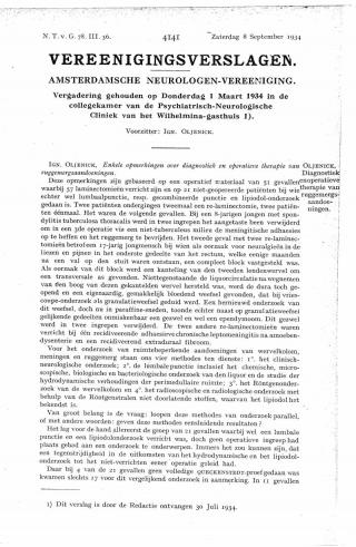 Eerste pagina van het artikel zoals het is gepubliceerd in het tijdschrift