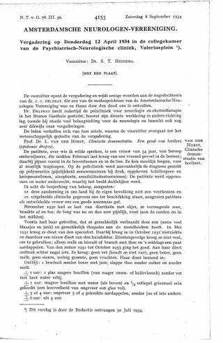 Eerste pagina van het artikel zoals het is gepubliceerd in het tijdschrift