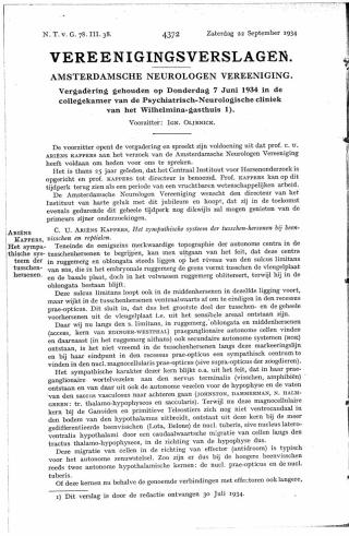 Eerste pagina van het artikel zoals het is gepubliceerd in het tijdschrift