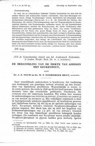 Eerste pagina van het artikel zoals het is gepubliceerd in het tijdschrift