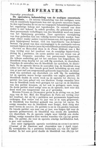 Eerste pagina van het artikel zoals het is gepubliceerd in het tijdschrift