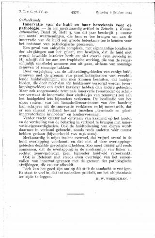 Eerste pagina van het artikel zoals het is gepubliceerd in het tijdschrift