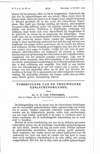 Eerste pagina van het artikel zoals het is gepubliceerd in het tijdschrift