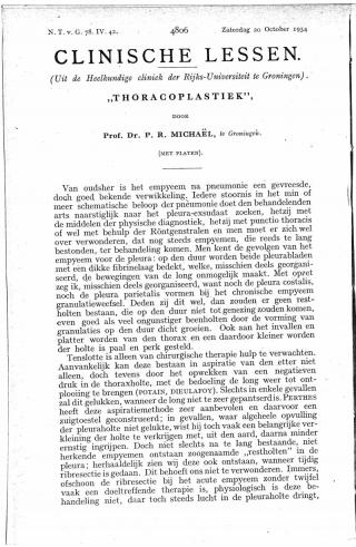 Eerste pagina van het artikel zoals het is gepubliceerd in het tijdschrift