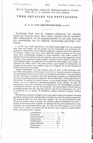 Eerste pagina van het artikel zoals het is gepubliceerd in het tijdschrift