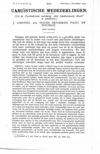 Eerste pagina van het artikel zoals het is gepubliceerd in het tijdschrift