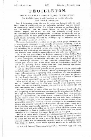 Eerste pagina van het artikel zoals het is gepubliceerd in het tijdschrift