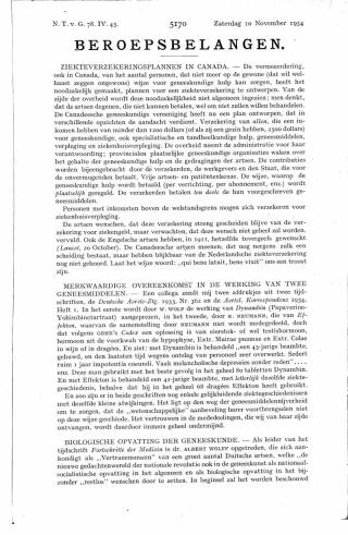 Eerste pagina van het artikel zoals het is gepubliceerd in het tijdschrift