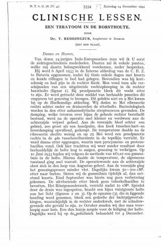 Eerste pagina van het artikel zoals het is gepubliceerd in het tijdschrift