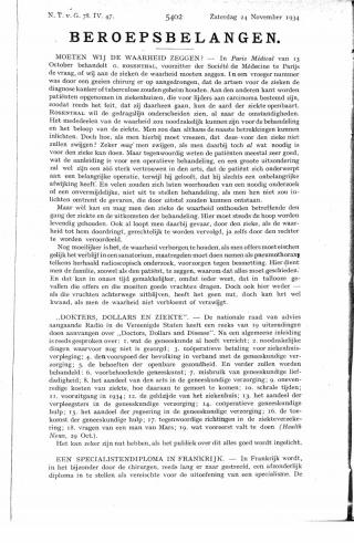 Eerste pagina van het artikel zoals het is gepubliceerd in het tijdschrift