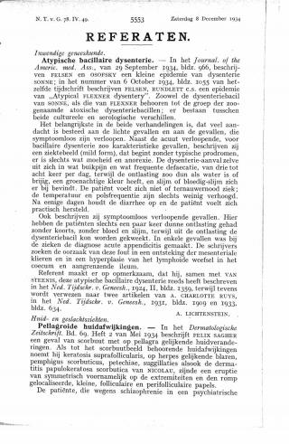 Eerste pagina van het artikel zoals het is gepubliceerd in het tijdschrift