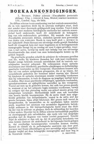 Eerste pagina van het artikel zoals het is gepubliceerd in het tijdschrift
