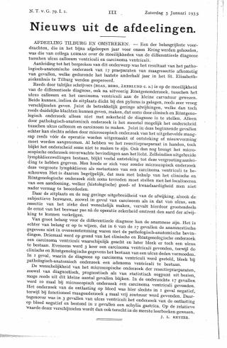 Eerste pagina van het artikel zoals het is gepubliceerd in het tijdschrift