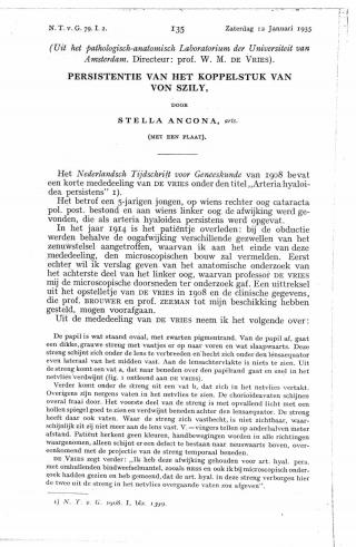 Eerste pagina van het artikel zoals het is gepubliceerd in het tijdschrift