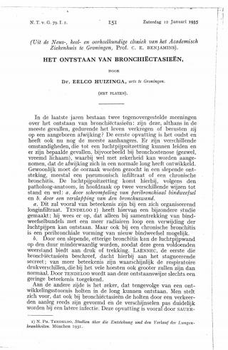 Eerste pagina van het artikel zoals het is gepubliceerd in het tijdschrift