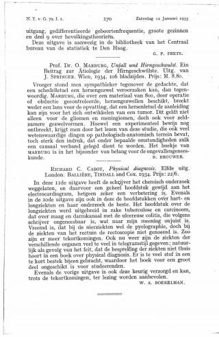 Eerste pagina van het artikel zoals het is gepubliceerd in het tijdschrift