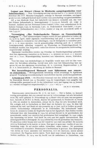 Eerste pagina van het artikel zoals het is gepubliceerd in het tijdschrift