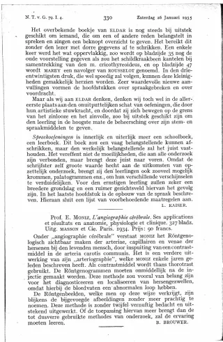 Eerste pagina van het artikel zoals het is gepubliceerd in het tijdschrift