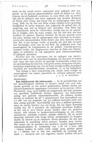 Eerste pagina van het artikel zoals het is gepubliceerd in het tijdschrift