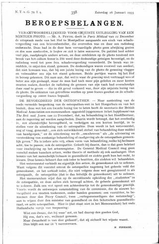 Eerste pagina van het artikel zoals het is gepubliceerd in het tijdschrift